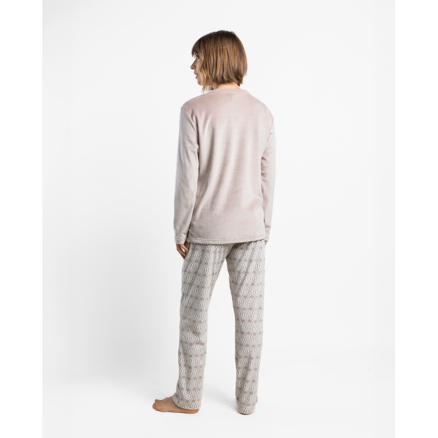 PIJAMA PICO VELVET LUXE SHELL A