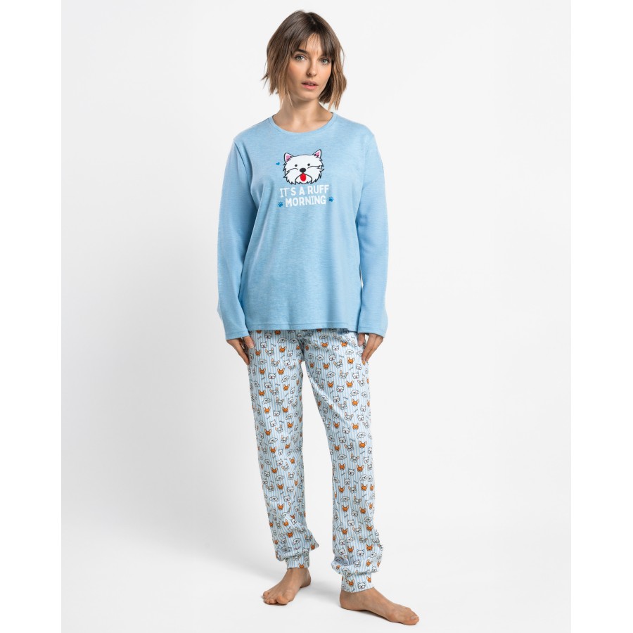 PIJAMA MUJER RUFF MORNING A