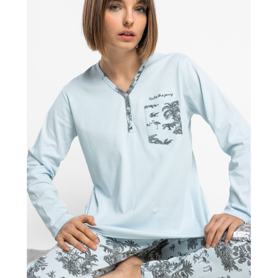 PIJAMA TAPETA WINTER TOILE A