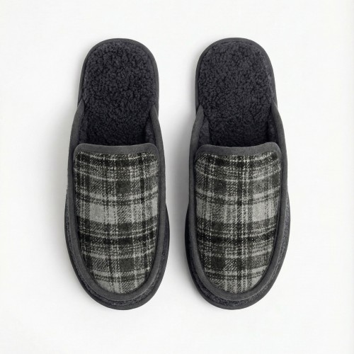 SURTIDO ZAPATILLAS CUADROS BORREGUITO