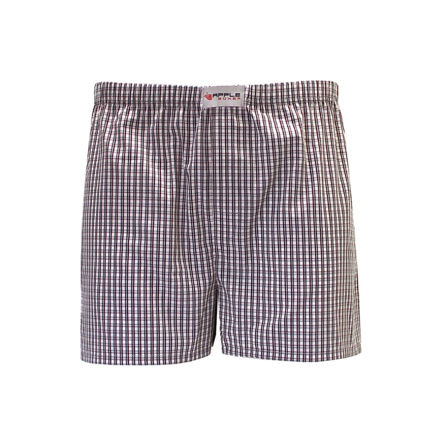 BOXER ΚΑΡΩ 100% COTTON
