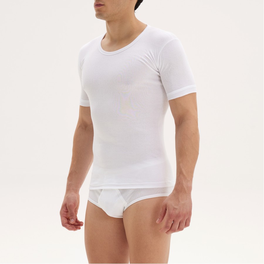 T/SHIRT ΒΑΘΥ ΛΑΙΜΟΣ ΡΙΠ Κ.Μ 100% ΒΑΜΒΑΚΙ
