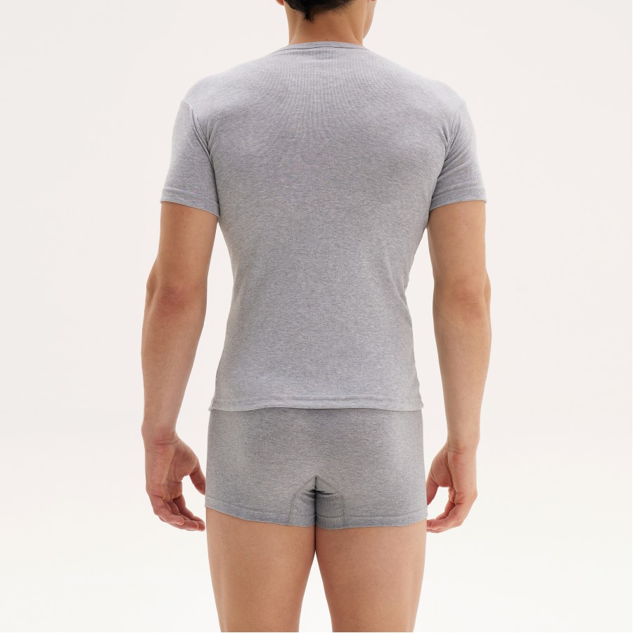 ΔΥΑΔΑ T/SHIRT V ΕΦΑΡΜΟΣΤΟ ΡΙΠ 1-1 100% ΒΑΜΒΑΚΙ