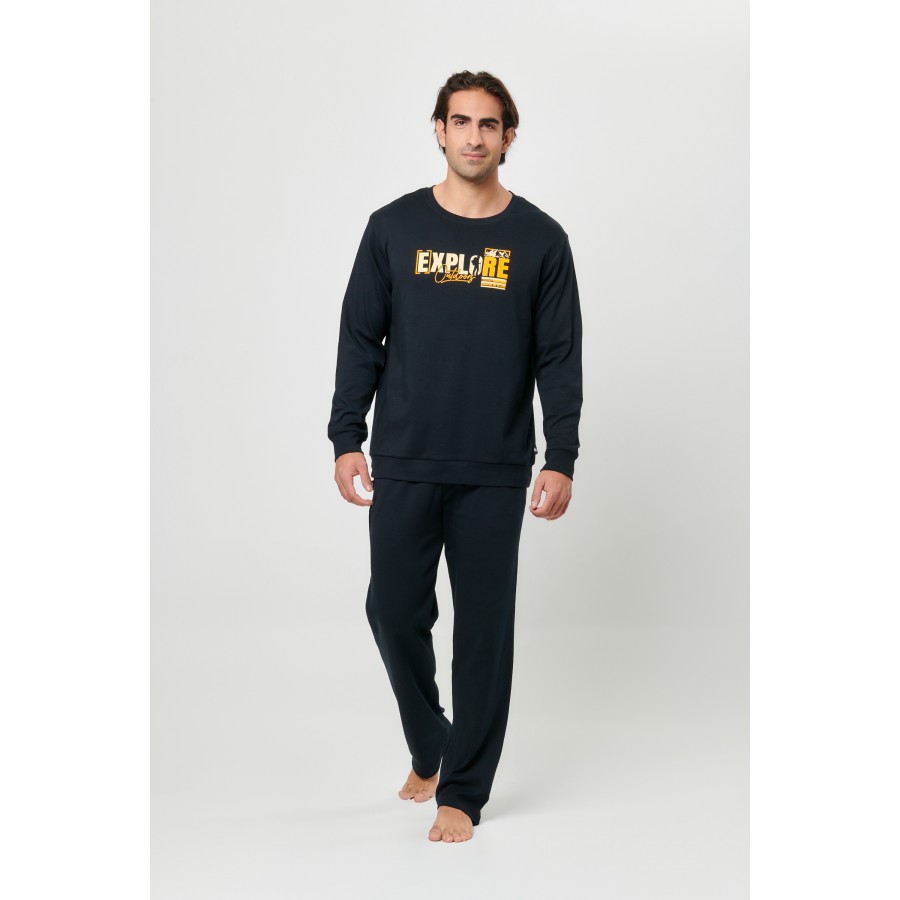 MAN SET PJ EXPLORE TOP