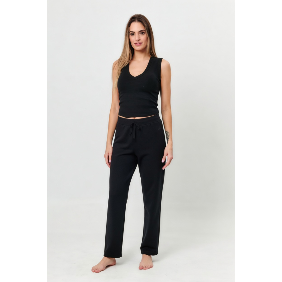 WOMAN STRAIGHT TROUSERS