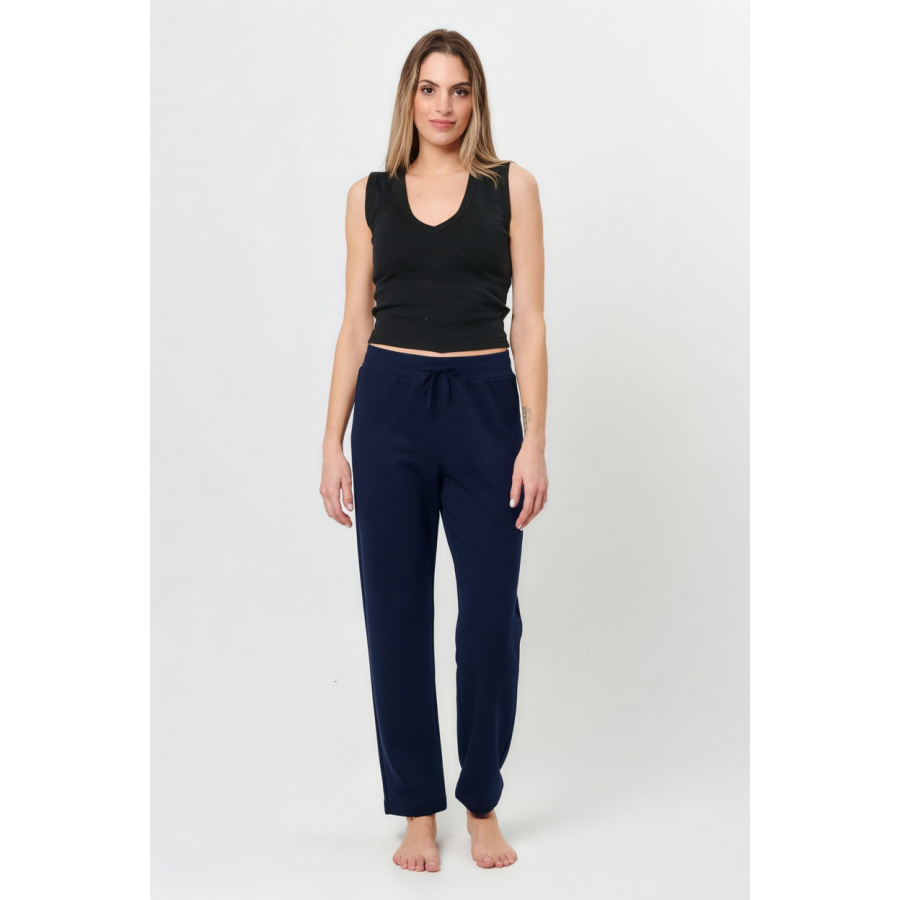 WOMAN STRAIGHT TROUSERS