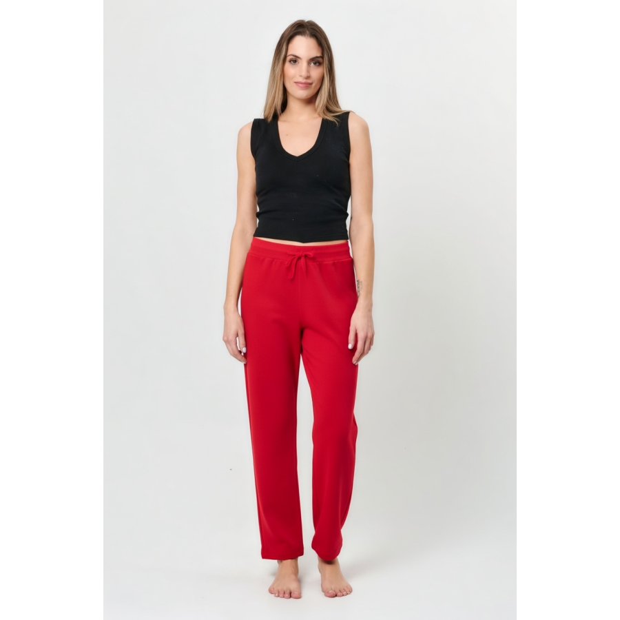 WOMAN STRAIGHT TROUSERS