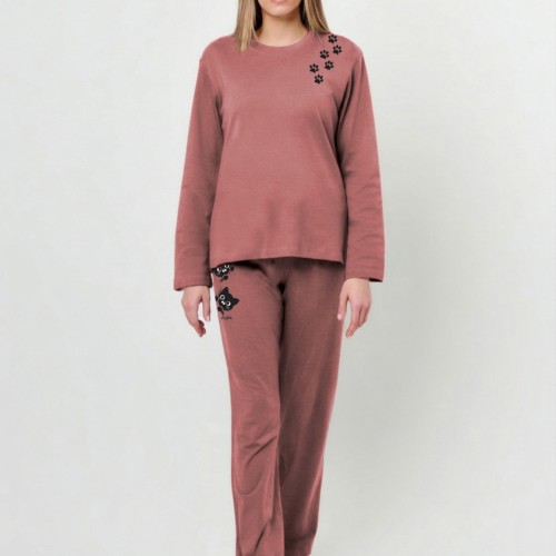WOMAN SET PJ CAT PATCH