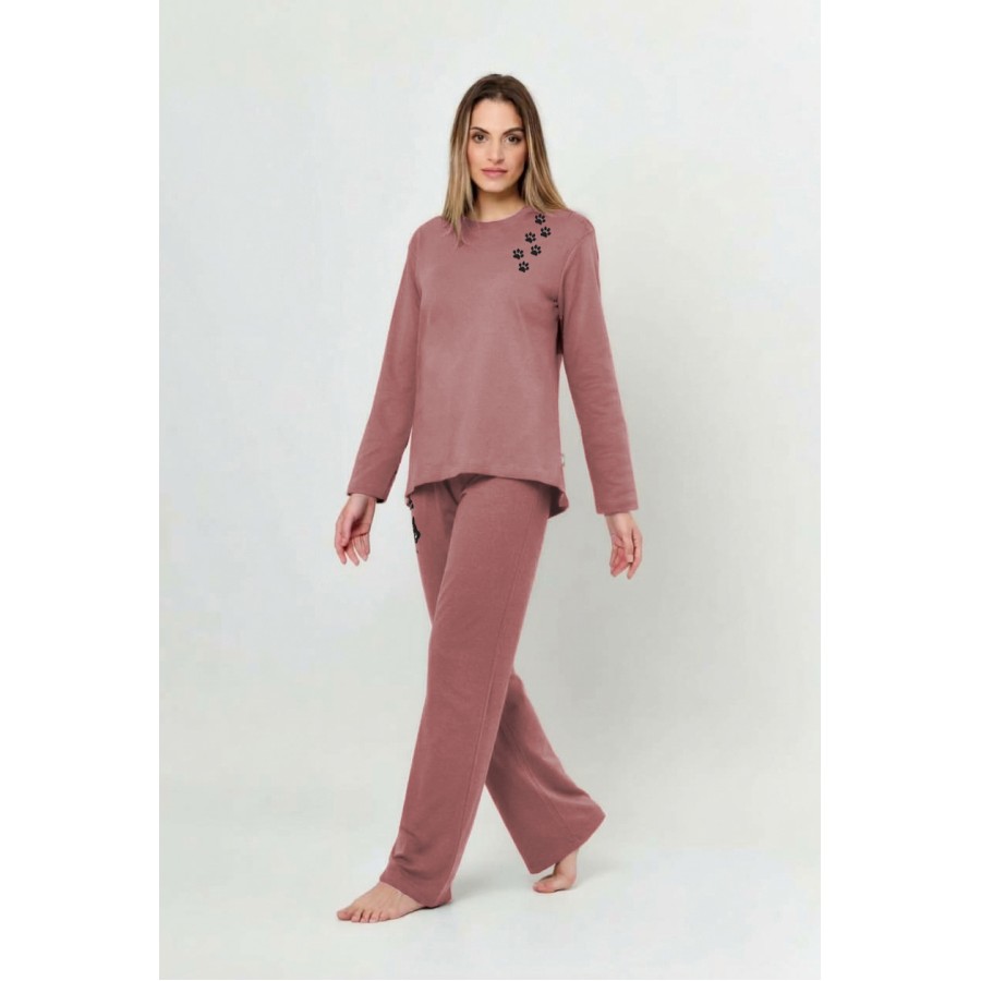 WOMAN SET PJ CAT PATCH