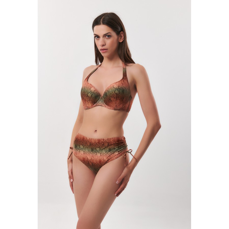TAI with TUNEL SIDE, HIGH WAIST, HIGH LEG SNAKE