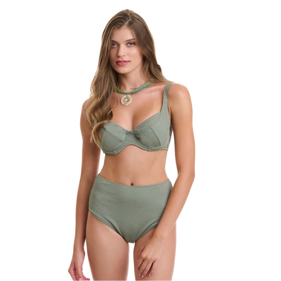 HIGH WAIST FULL COVER BIKINI TUMMY CONTROL