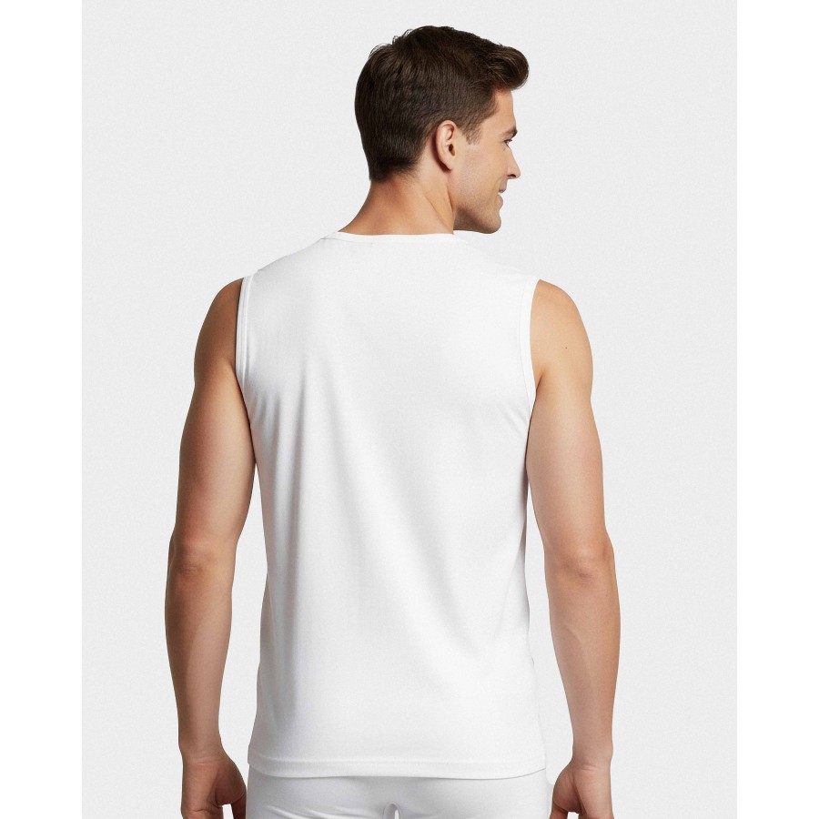 T-SHIRT Αμάνικο Cotton Strech