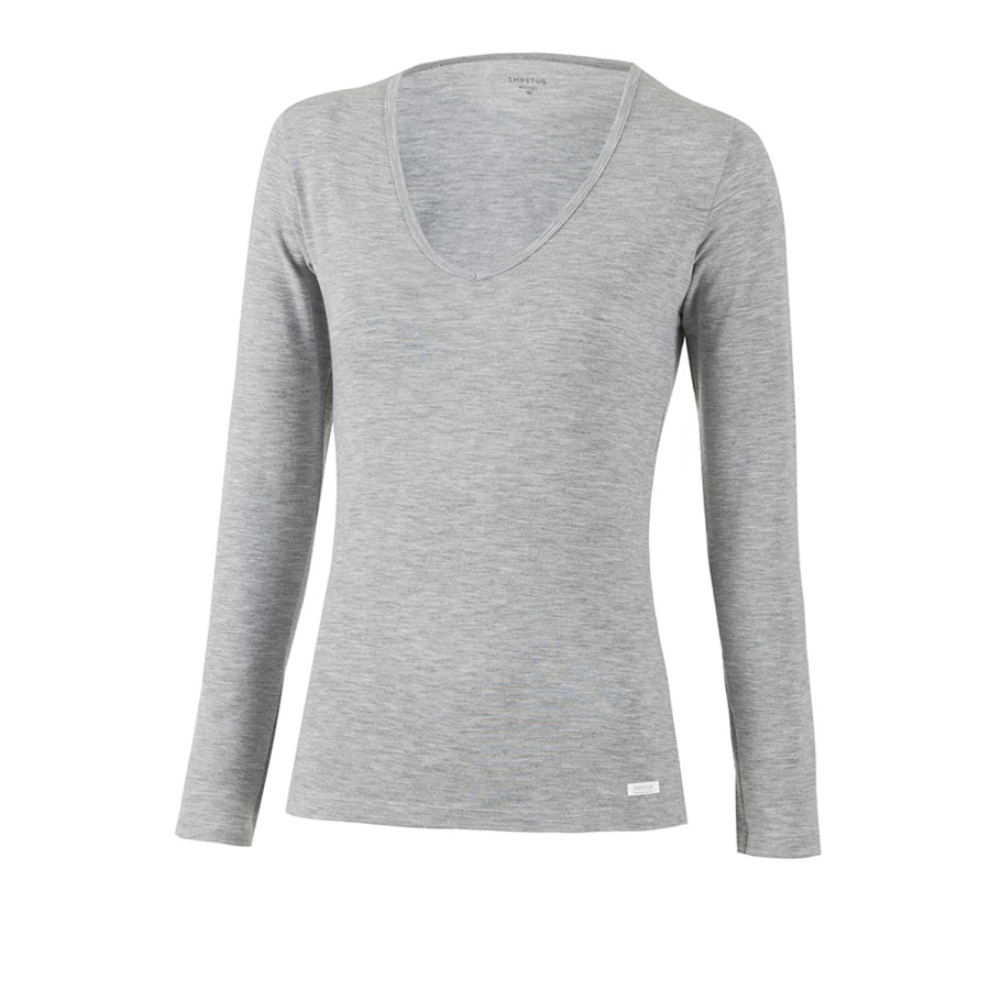 THERMO WOMEN T-SHIRT LONG SLEEVE V-NECK
