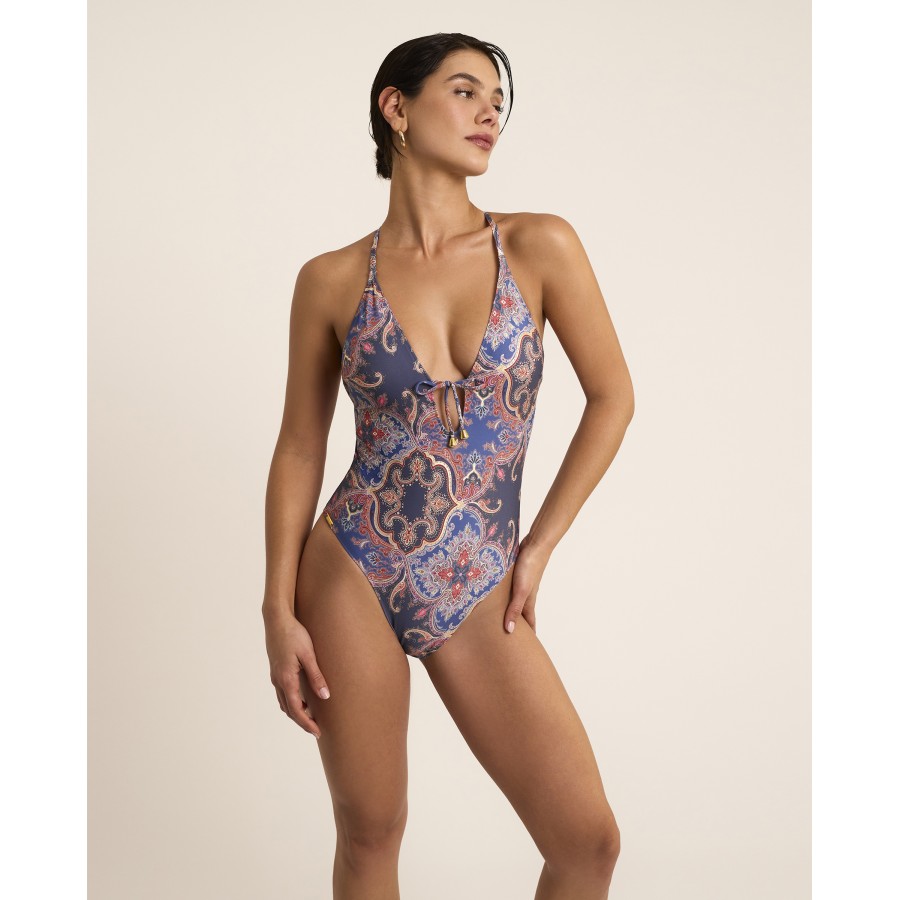 TRIANGLE PADDED SWIMSUIT