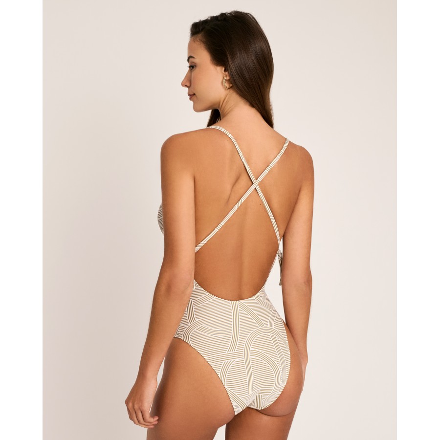 TRIANGLE PADDED SWIMSUIT